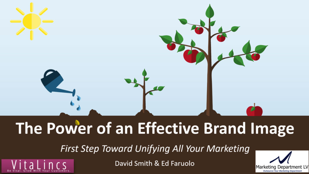 Power of an Effective Brand Image Webinar by David Smith and Ed Faruolo