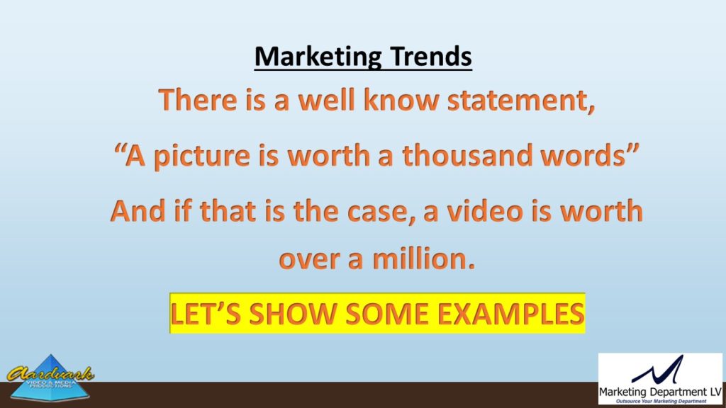 Video Marketing Tactics, Richard De Paso, In the Webinar Series "Get Your Marketing In Motion" by Marketing Department LV LLC, Las Vegas, Nevada, Slide 027